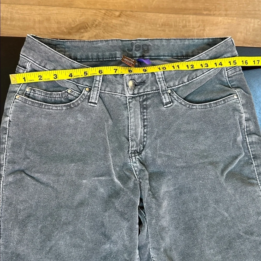 Jag Boot Cut Stretch Grey Corduroy Pants - Picture 5 of 9